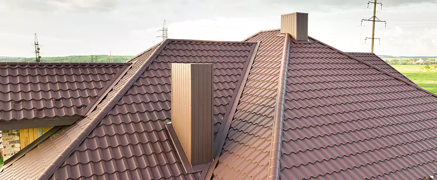Residential Chimney Flashing Restoration in Garden City, MI