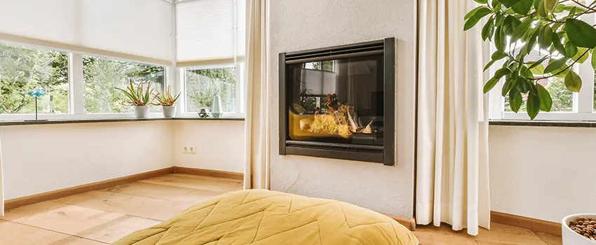 Residential Fireplace Ceramic Glass Installation in Garden City, MI