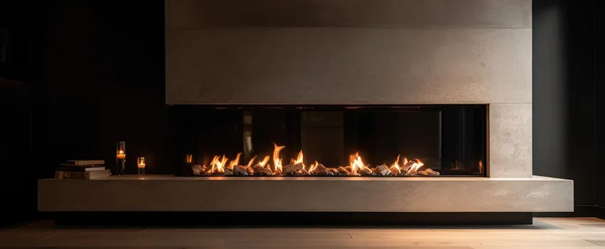 Gas Fireplace Ember Bed Design Services in Garden City, Michigan