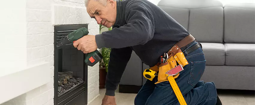 New Indoor Fireplace Installation in Garden City, Michigan