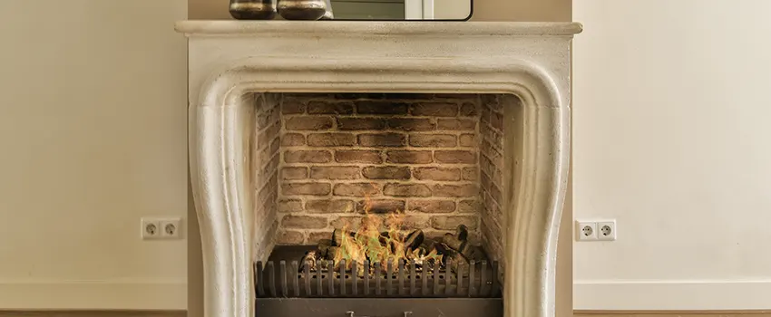 Vintage-style Fireplace Redesign in Garden City, Michigan