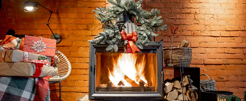 Travis Industries Linear Gas Fireplace Installation in Garden City, Michigan
