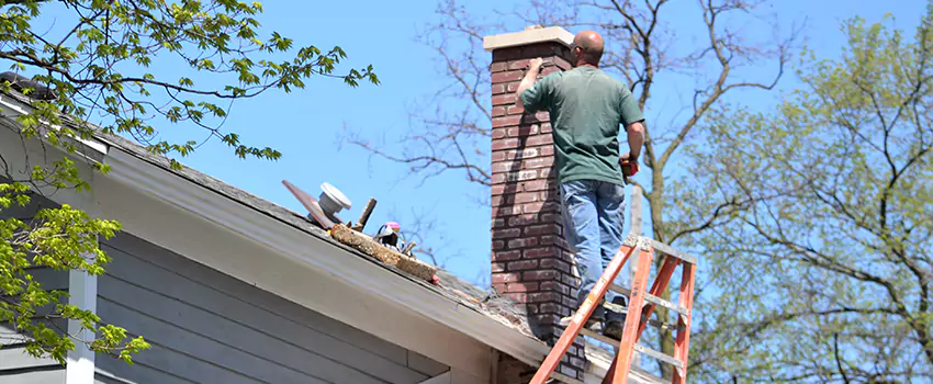 Vinyl and PVC Chimney Flashing Installation in Garden City, MI