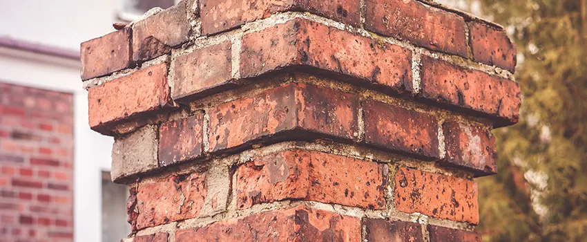 Cracked Chimney Bricks Repair Cost in Garden City, Michigan